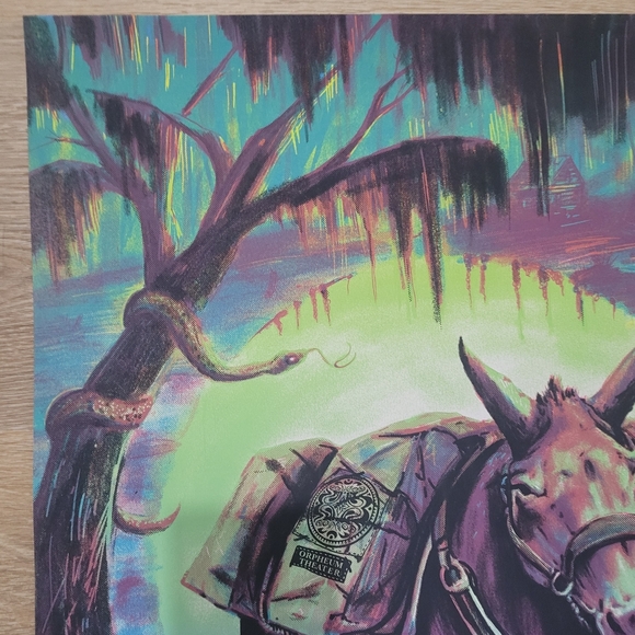 2019 Gov’t Mule New Orleans Show Poster Zeb Love Signed Numbered - Picture 3 of 5